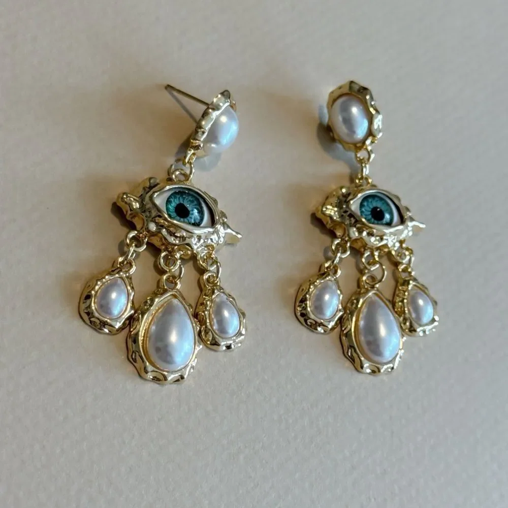 Eye earrings #1553 - Picture 3 of 4